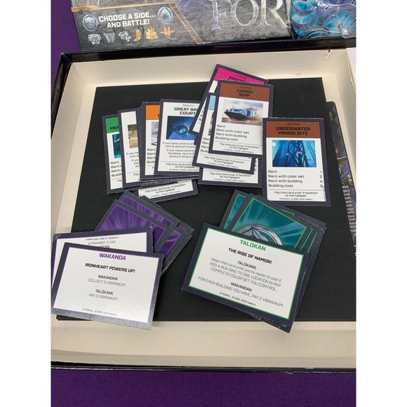 Monopoly Game Marvel Studios Black Panther Wakanda Forever Parker Brothers - Picture 7 of 12